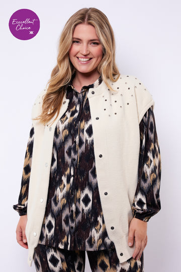 Gloria vest | Sand