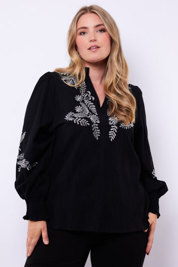 Hanna top | Black