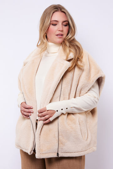 Sofie gilet | Sand