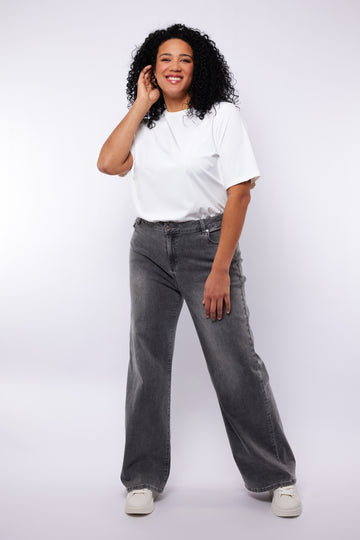 Neona jeans | Denim Mid Gray