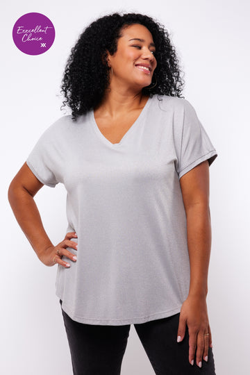 Gabriella top | Gray