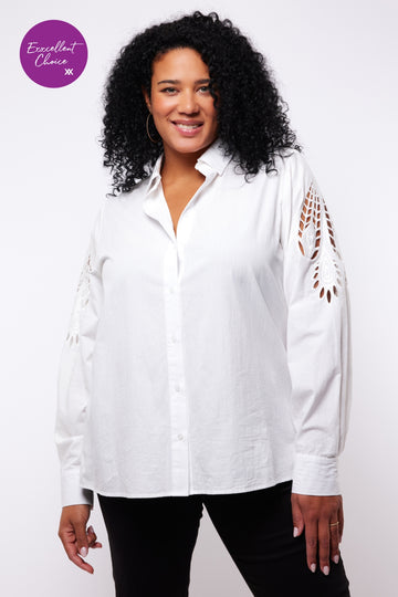 Ellen blouse | Offwhite