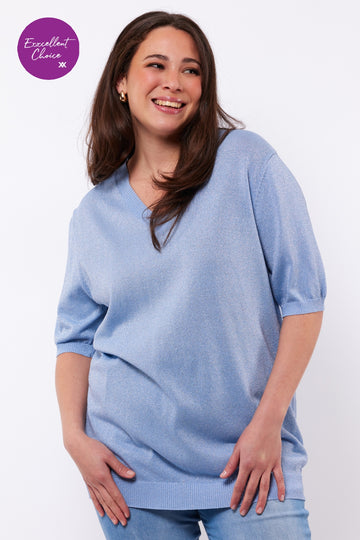 Marcelinne top | Light Blue