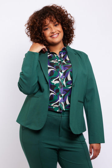 Noortje blazer | Emerald Green