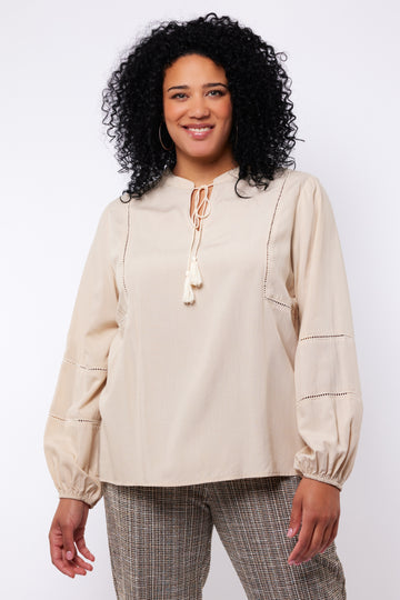 Annique top | Sand