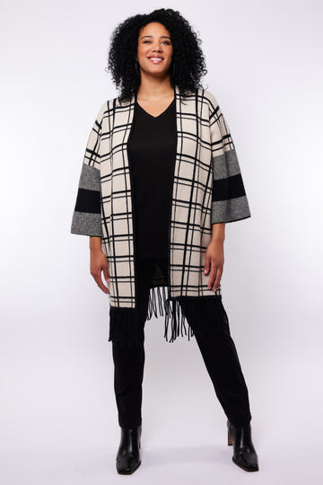 Anke vest | Sand/Black