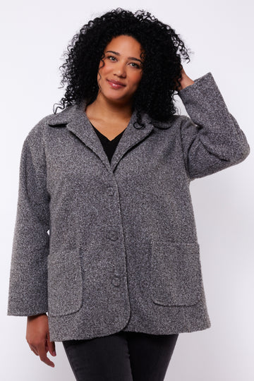 Amelia jas | Gray Melange