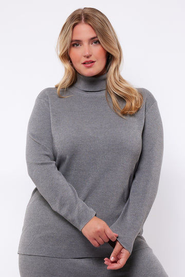 Belqies trui | Gray Melange