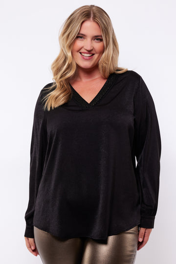 Bonny top | Black