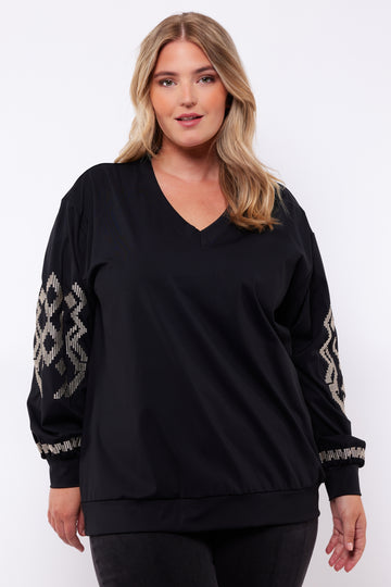 Leslie top | Black