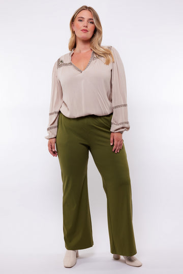 Bertine broek | Forest Green