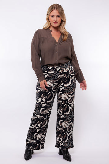 Berdina broek | Black/Bronze