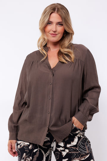 Belia blouse | Bronze