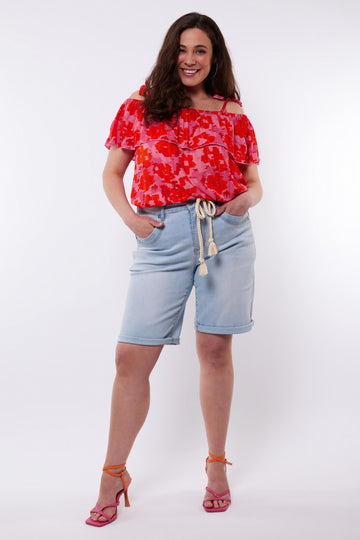 Phiene bermuda | Bleached Blue