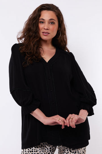 Nora blouse | Black