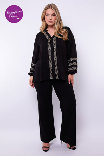 Louisa broek | Black