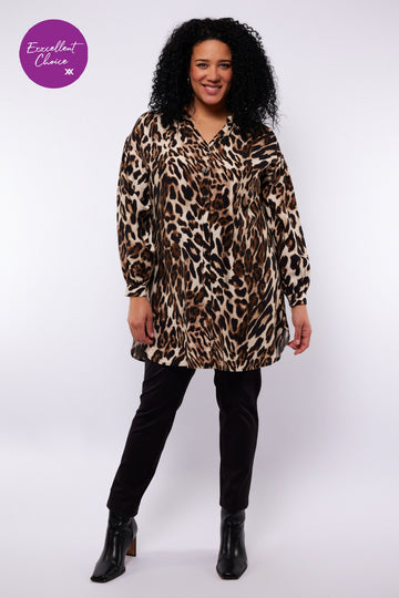 Tamera tuniek | Mustard Olive/Fog