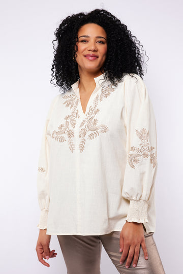 Hanna top | Ecru