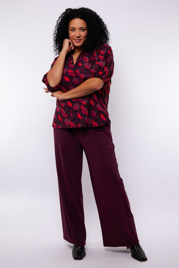 Shay broek | Mauve Wine