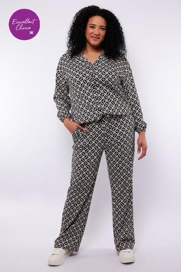 Trisha broek | Black/Sand