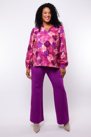 Nena broek | Warm Purple
