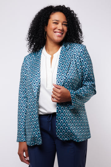 Ellie blazer | Arctic Blue/Navy Blue