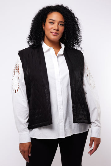 Raelynn gilet | Black