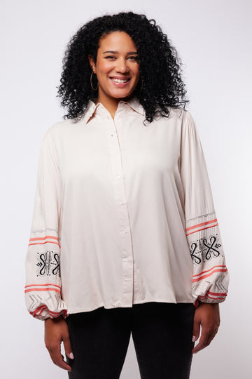 Coraline blouse | Sand