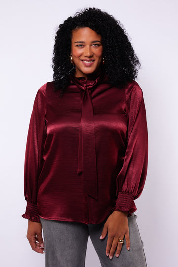 Nova blouse | Amarone Cabernet