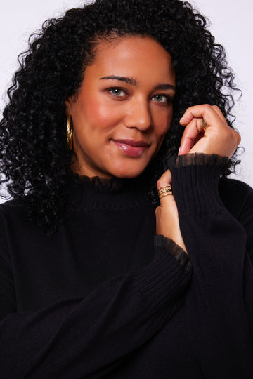 Jorien trui | Black