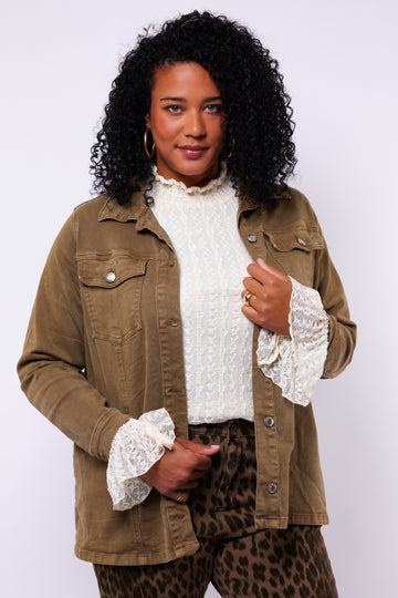 Riley jacket | Olive Green