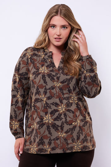 Casey top | Bronze/Cappuccino