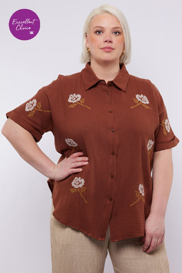 Chara blouse | Cappuccino