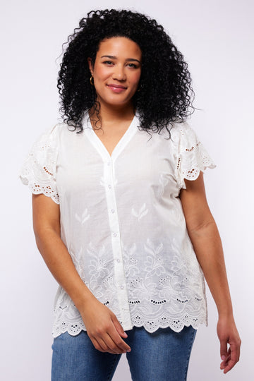Oriana blouse | Offwhite