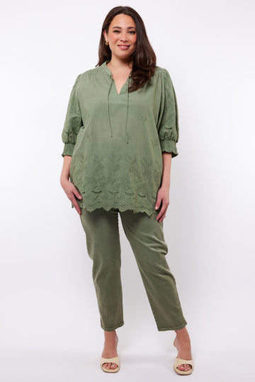 Nerys broek | Mystic Green
