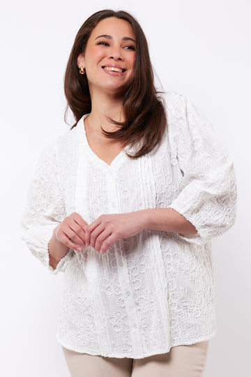 Livia blouse | Offwhite