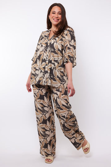 Anwen broek | Black/Sand