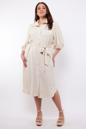 Elora jurk | Sand