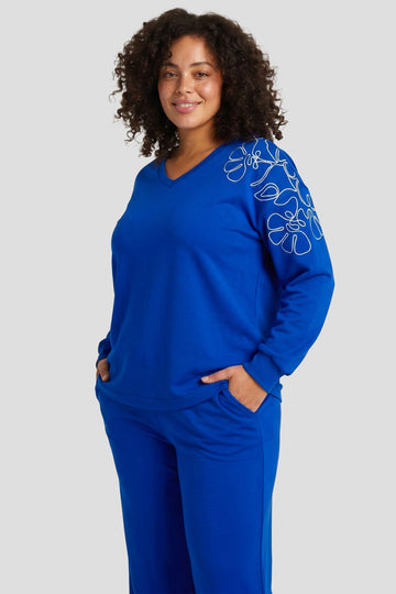 Hadley sweater | Royal Blue