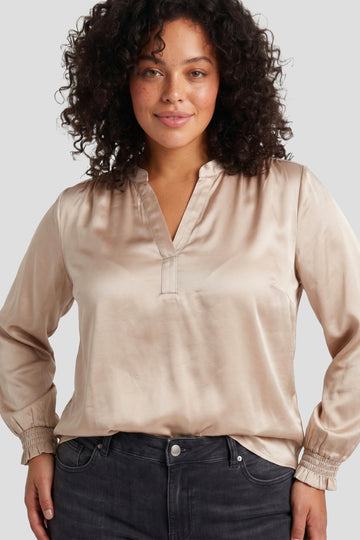 Sabella top | Light Camel