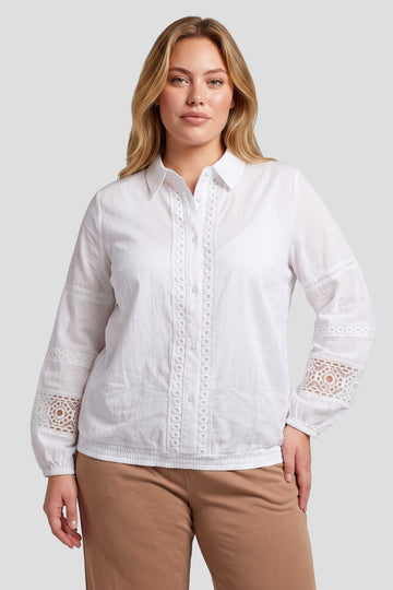 Brisa blouse | Offwhite