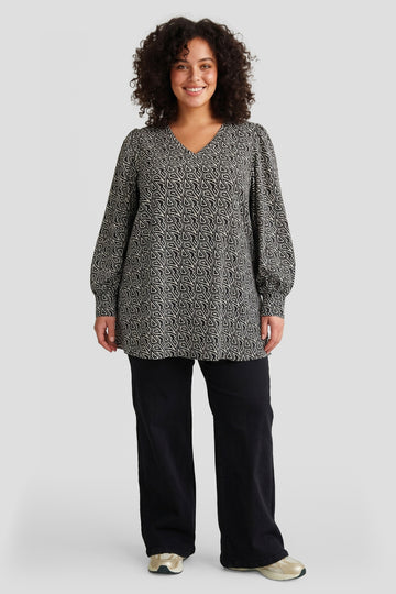Clarity tuniek | Sand/Black