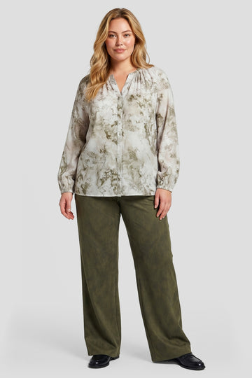 Mina broek | Dark Olive