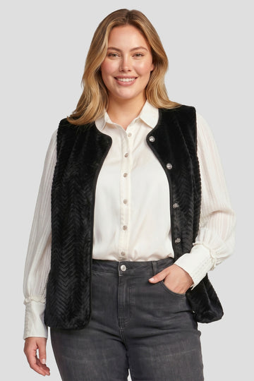 Aressa gilet | Black