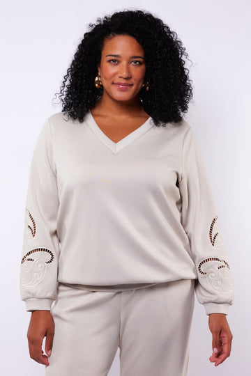 Fiene sweater | Sand