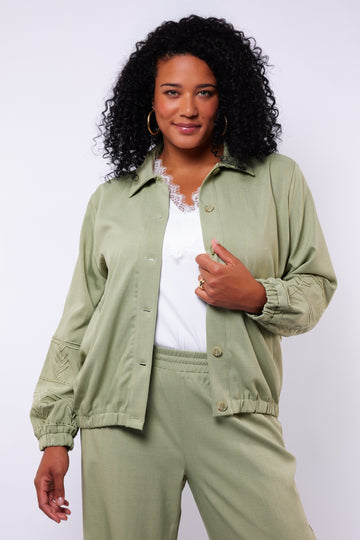 Hailey jacket | Light Moss