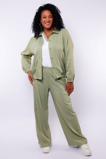 Lauren broek | Light Moss