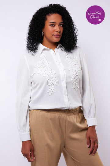 Lotte blouse | Offwhite