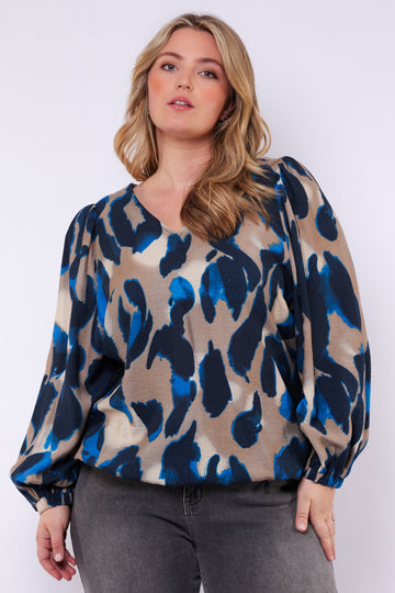Aria top | Moon Rock/Dark Sapphire