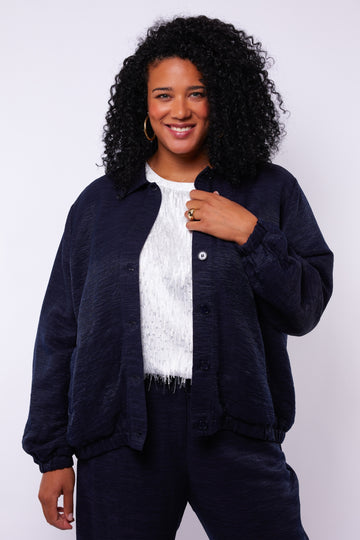 Wynne jacket | Dark Sapphire